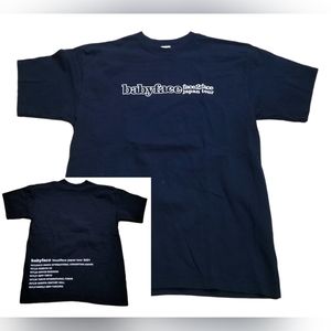 Vintage Babyface Face2face 2001 Japan Tour Concert T-Shirt Men Large R&B Soul